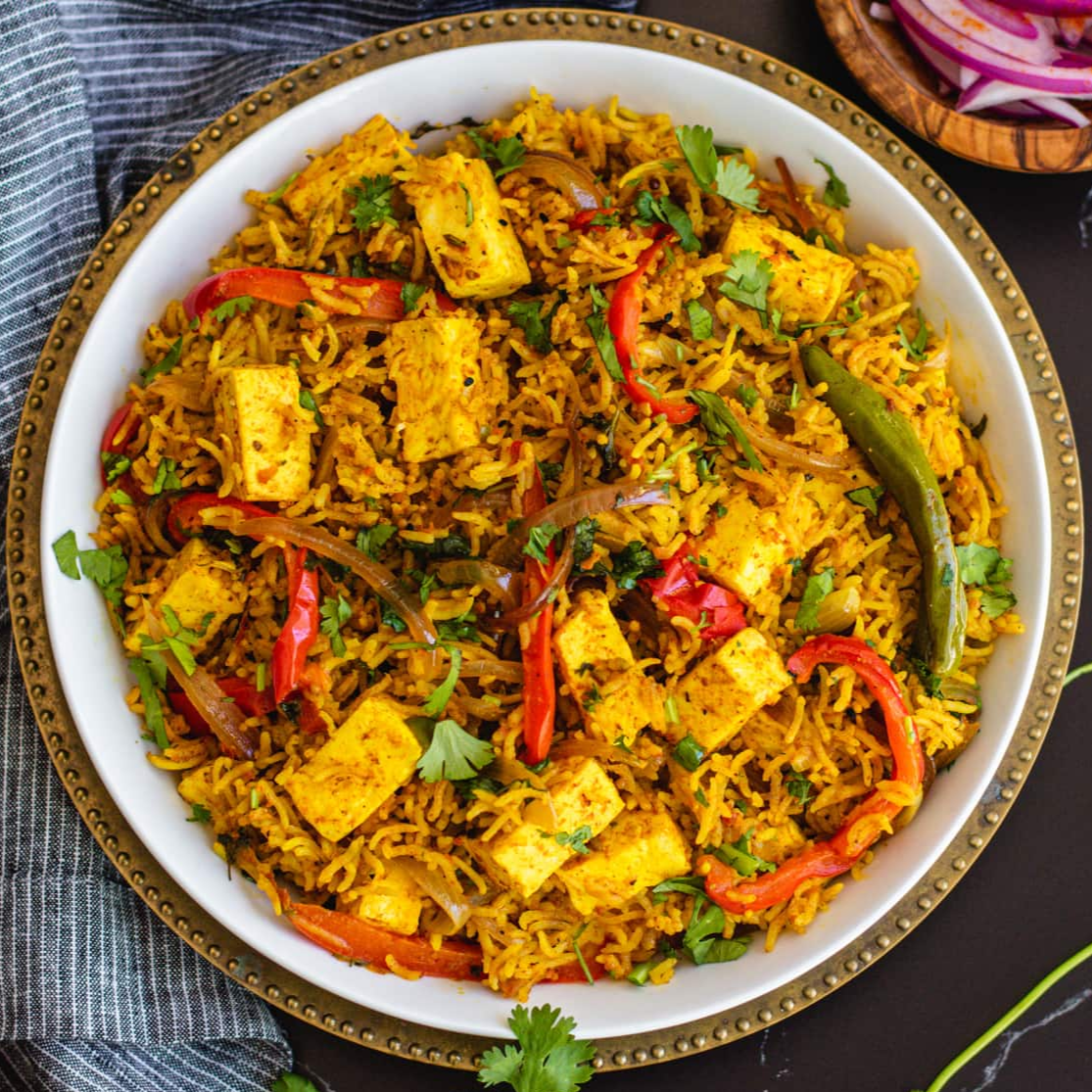 Paneer Biryani