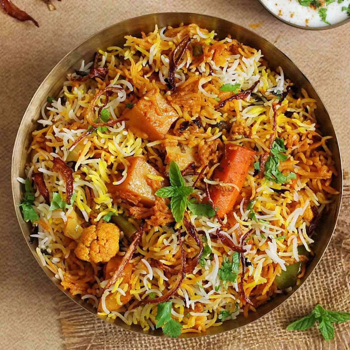 Veg Dum Biryani